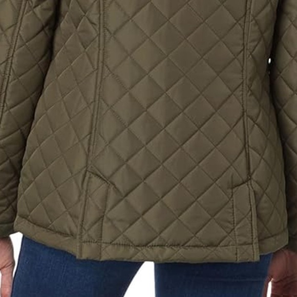 Tommy Hilfiger Women's Full Zip Quilted Hooded Puffer Jacket NWOT Size M - Picture 7 of 10